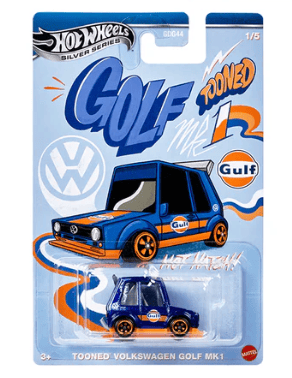 Hot Wheels Toon'D Volkswagen Golf Mk1 Racing Themed Automotive