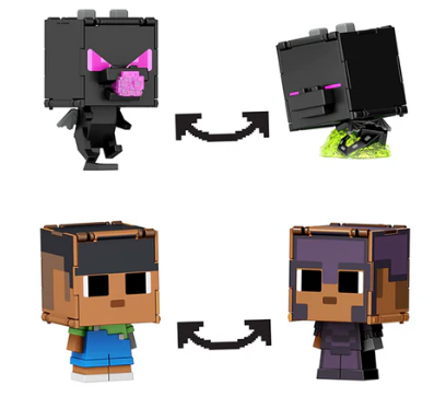 Minecraft Flippin' Fig Sunny & Ender Dragon 2 Packs