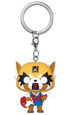 Funko Pocket Pop! Keychain Aggretsuko With Guitar Figure