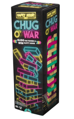 Spin Master Games Happy Hour Tower Chug O' War Board Game